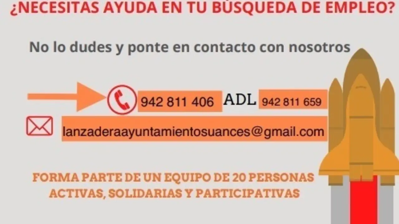Cartel Lanzadera de Empleo