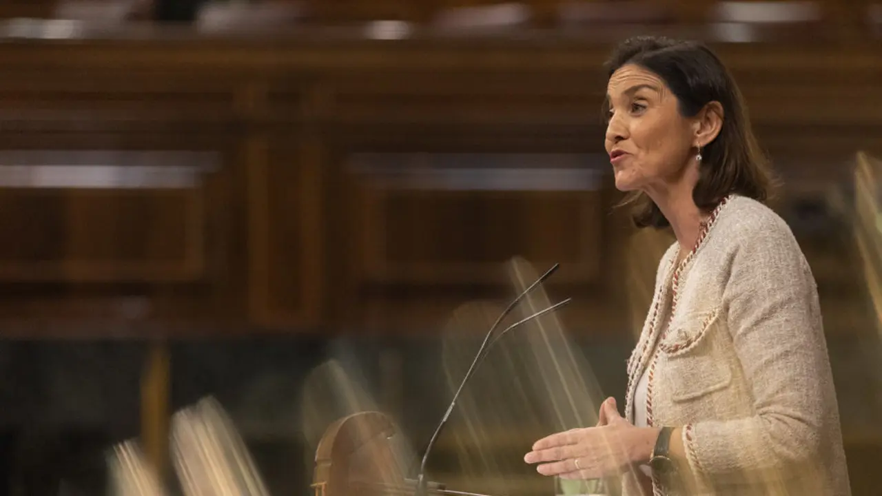 La ministra de Industria, Comercio y Turismo, Reyes Maroto