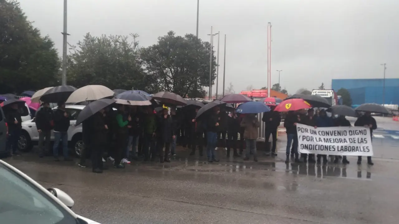 Concentración trabajadores Aspla