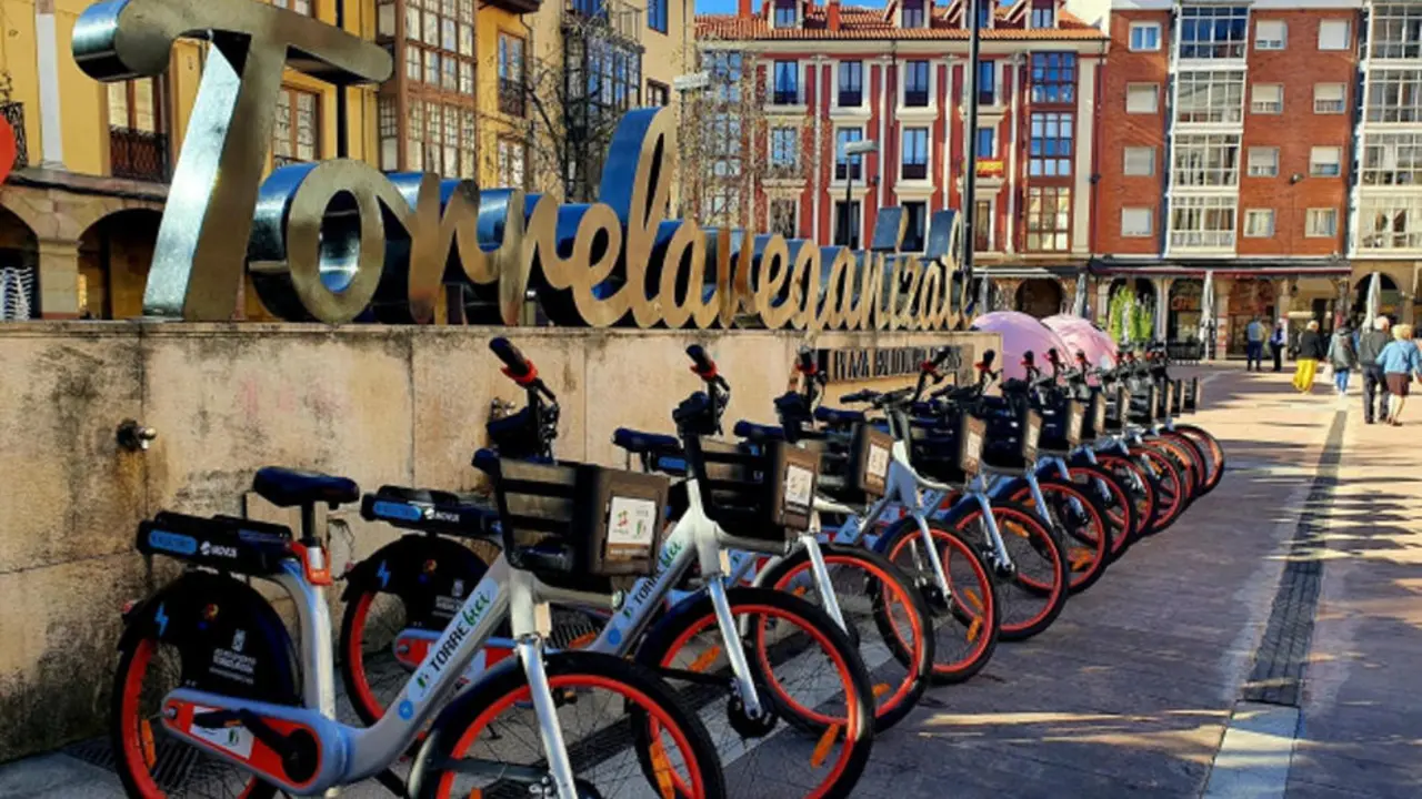 El servicio de bicis eléctricas en Torrelavega está siendo un éxito