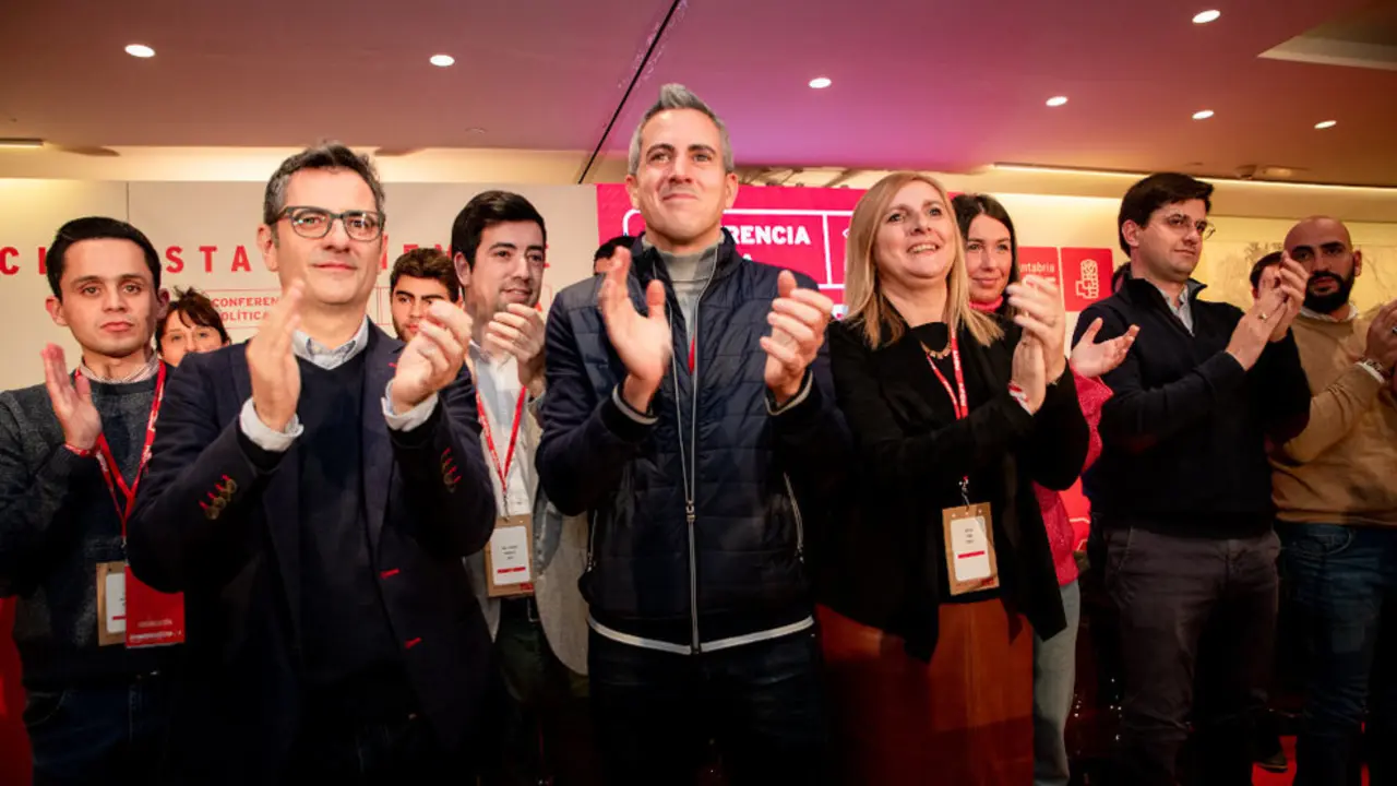 Clausura del acto del PSOE