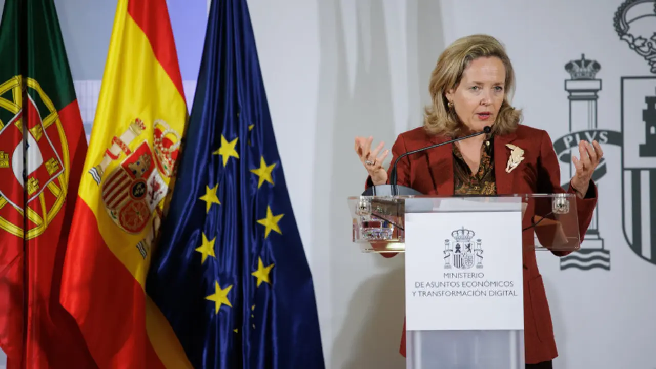 La vicepresidenta primera y ministra de Asuntos Económicos y Transformación Digital, Nadia Calviño
