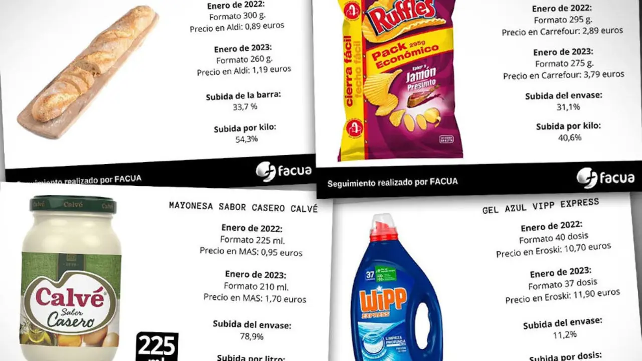Productos afectados