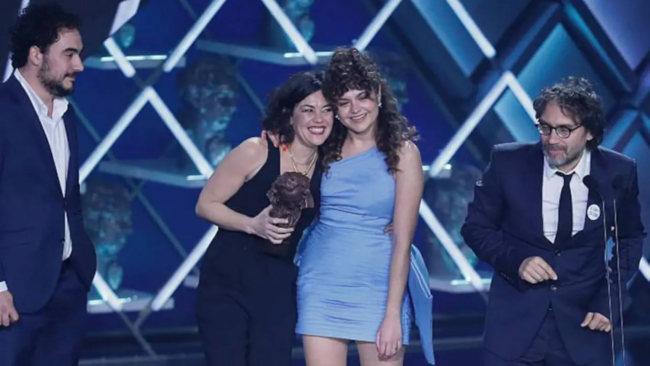 Ha recibido este sábado el Premio Goya 2023 al Mejor Cortometraje de Ficción