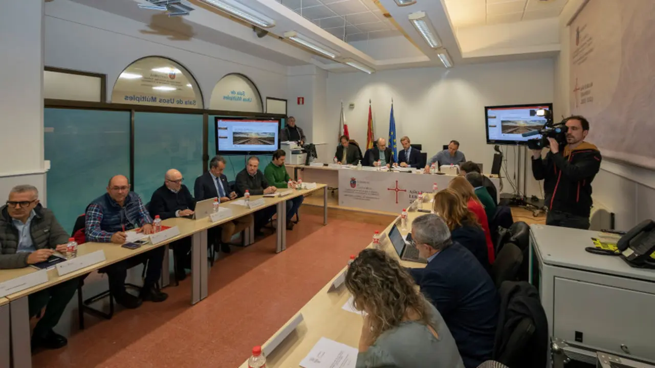 Reunión celebrada para abordar la situación de la red ferroviaria en Cantabria