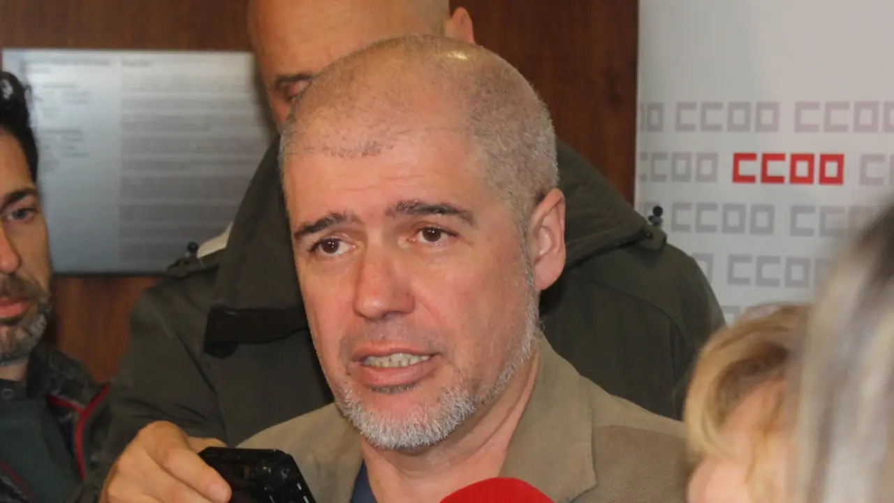 El secretario general de CC.OO, Unai Sordo