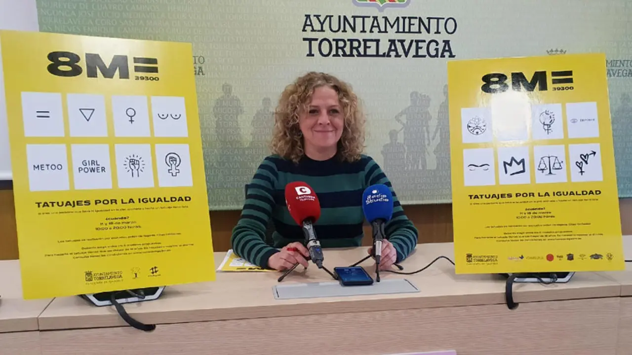 La concejala de Igualdad, Patricia Portilla, presenta el programa para celebrar el 8M