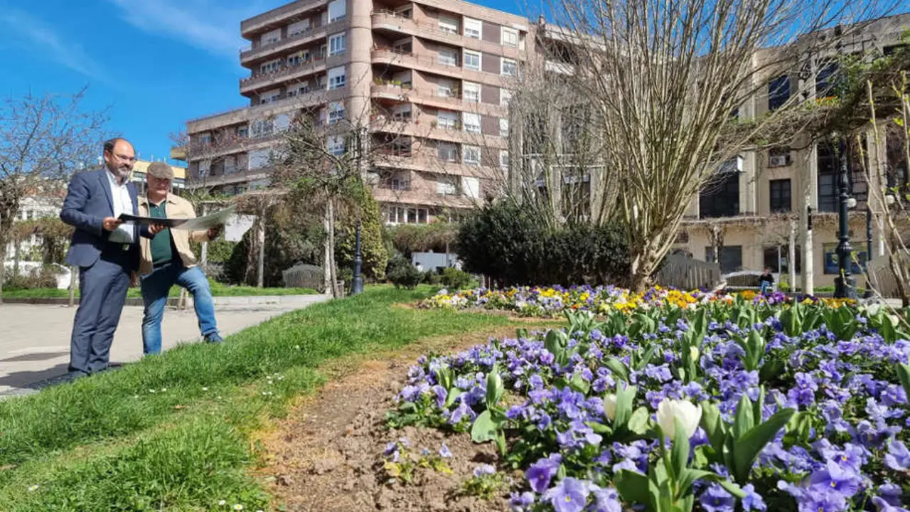 Jardines de Pequeñeces en Torrelavega