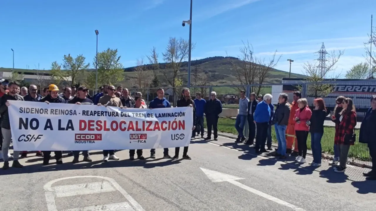 Concentración a las puertas de Sidenor