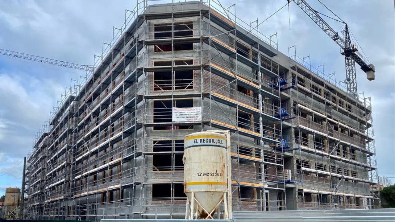 Edificio en construcción