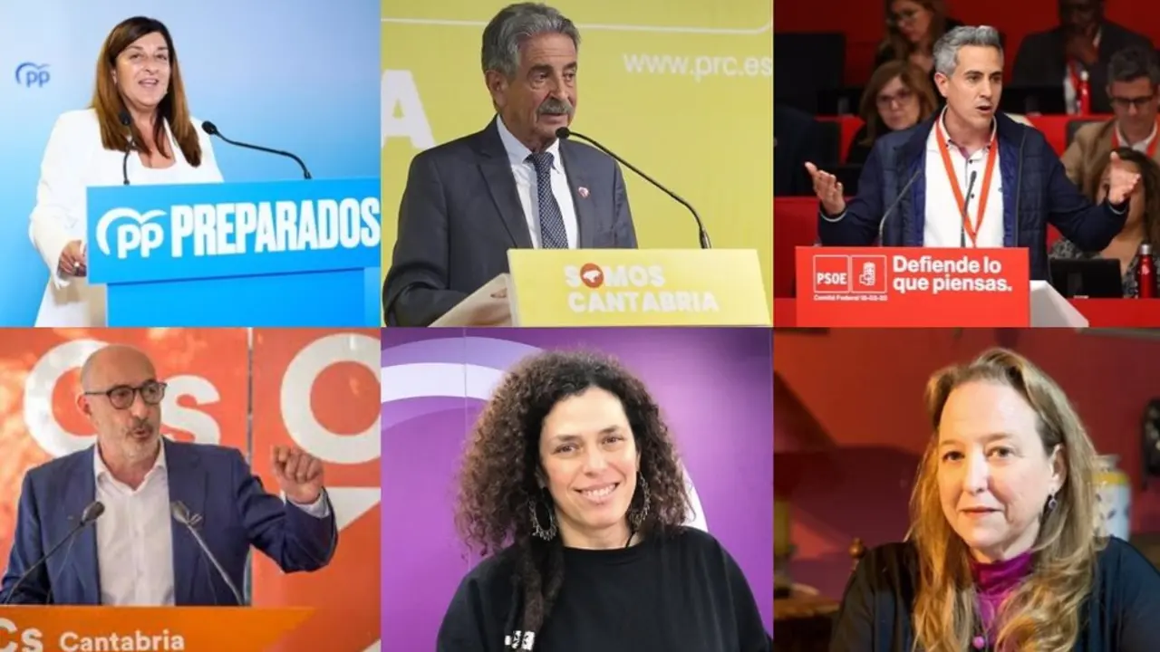 Candidatos a la presidencia de Cantabria