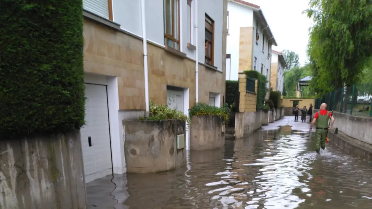 Inundaciones en Campoo provocadas por las intensas lluvias | Foto- 112 Cantabria