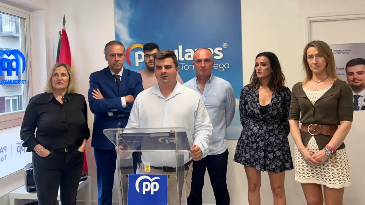 Los siete concejales que el PP de Torrelavega tendr&aacute; esta legislatura