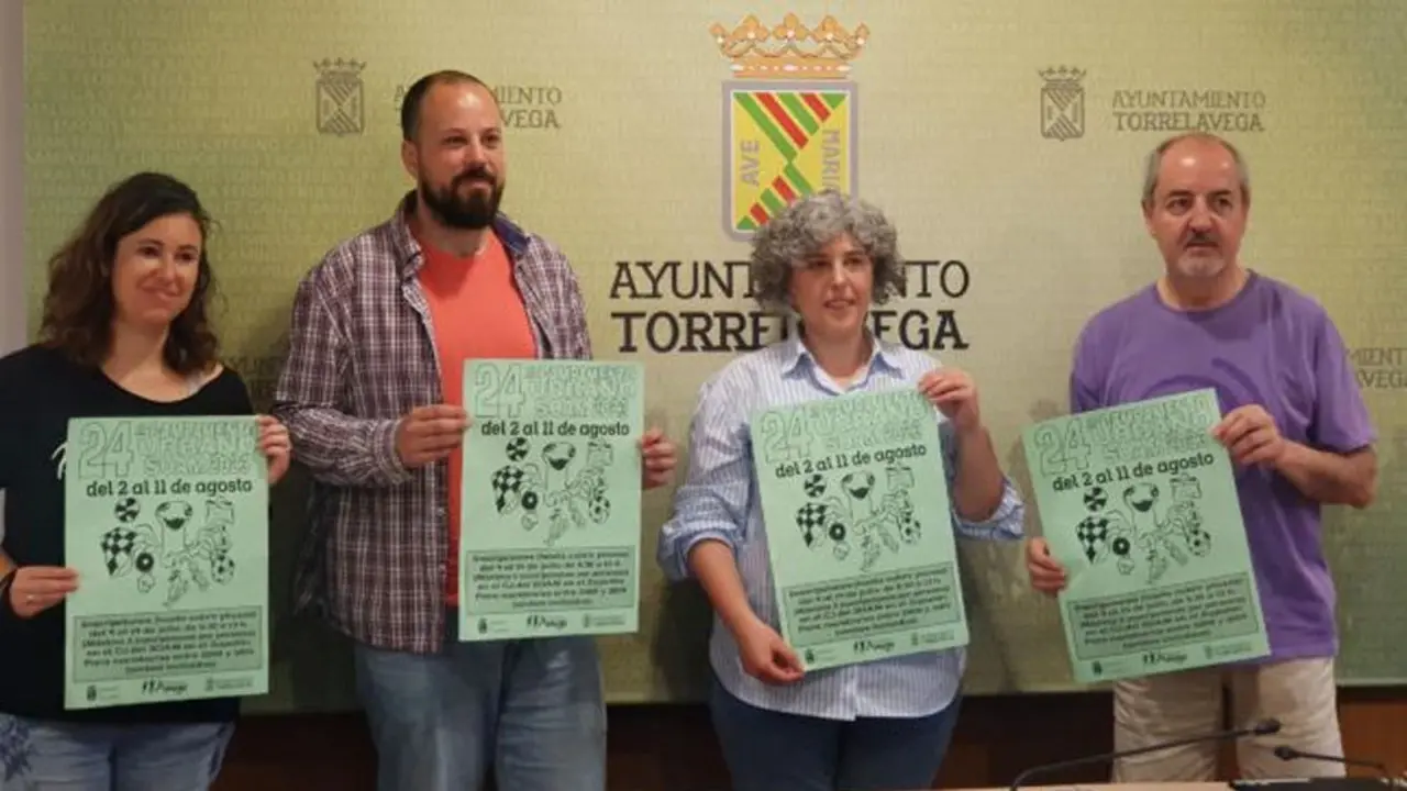 Imagen de la presentaci&oacute;n del campamento