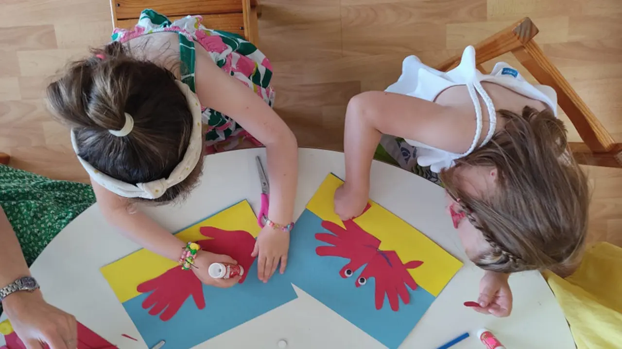 Taller de la actividad 'Storytelling' en Suances