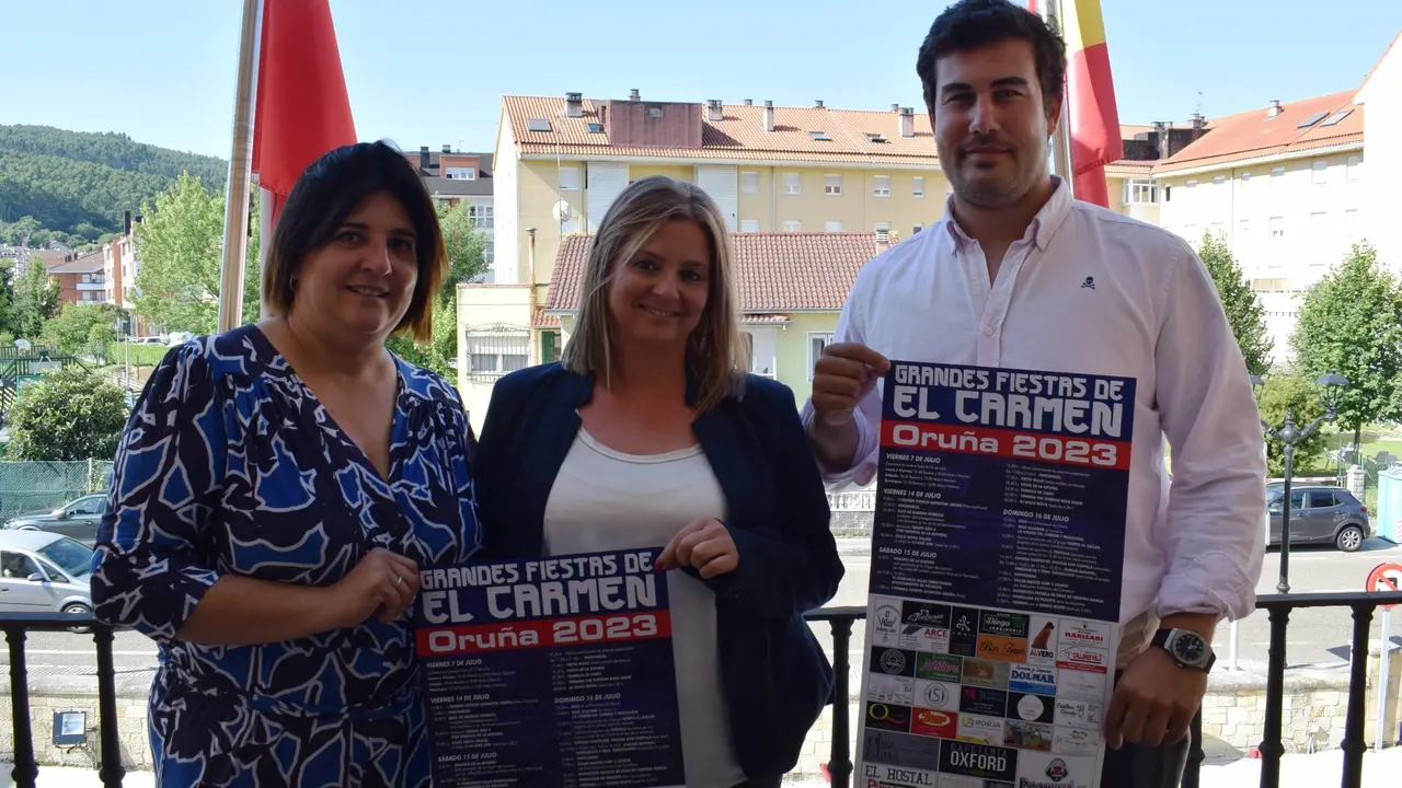 Presentaci&oacute;n de la porgramaci&oacute;n para las Fiestas del Carmen en Oru&ntilde;a de Pi&eacute;lagos