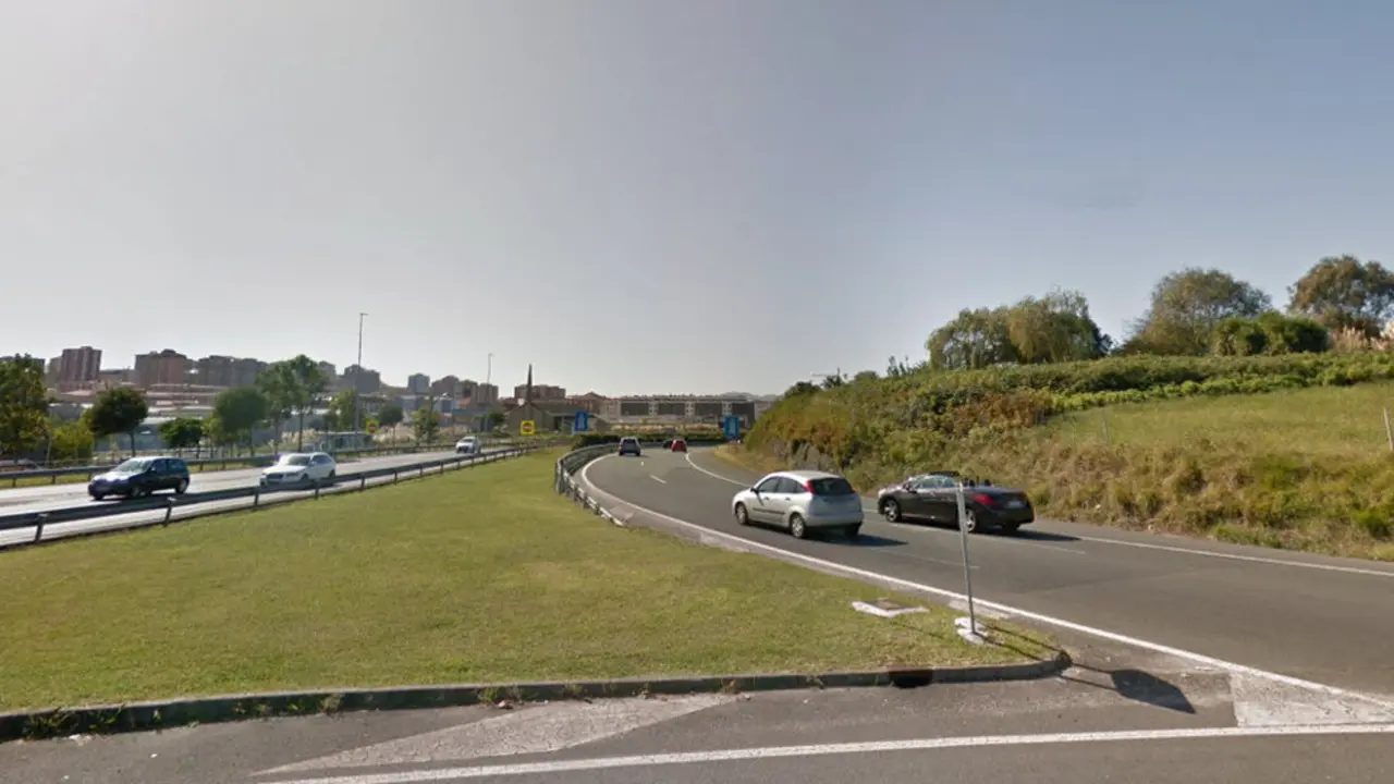 S-20 a la entrada de Santander | Foto- Google Maps