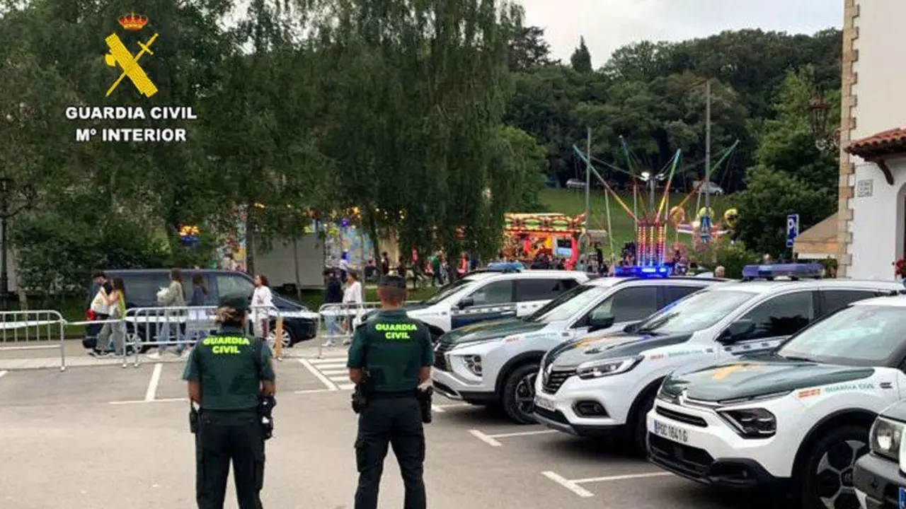 La Guardia Civil ha formulado un total de 77 denuncias durante las fiestas del Cristo del Amparo de Comillas