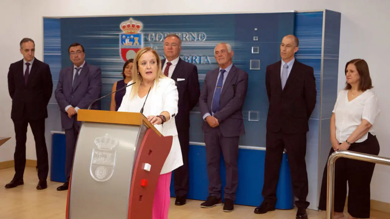  La consejera de Presidencia, Justicia, Seguridad y Simplificaci&oacute;n Administrativa, Isabel Urrutia, preside la toma de posesi&oacute;n de los altos cargos de su Consejer&iacute;a