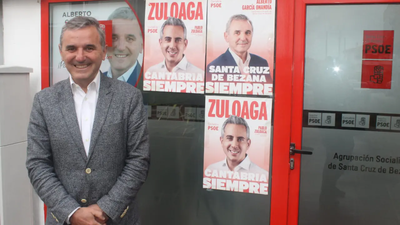 El exalcalde de Santa Cruz de Bezana, Alberto Garc&iacute;a Onand&iacute;a