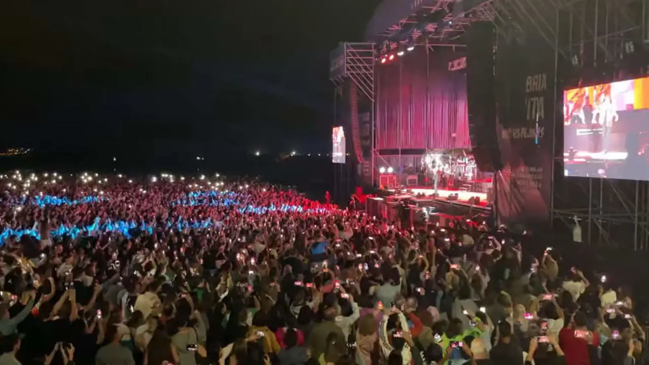 Concierto de Luis Fonsi | Foto- Ayto. Laredo