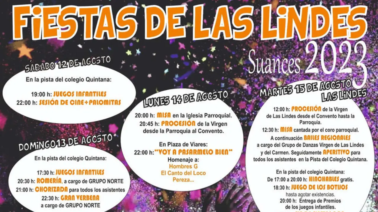 Cartel de las fiestas