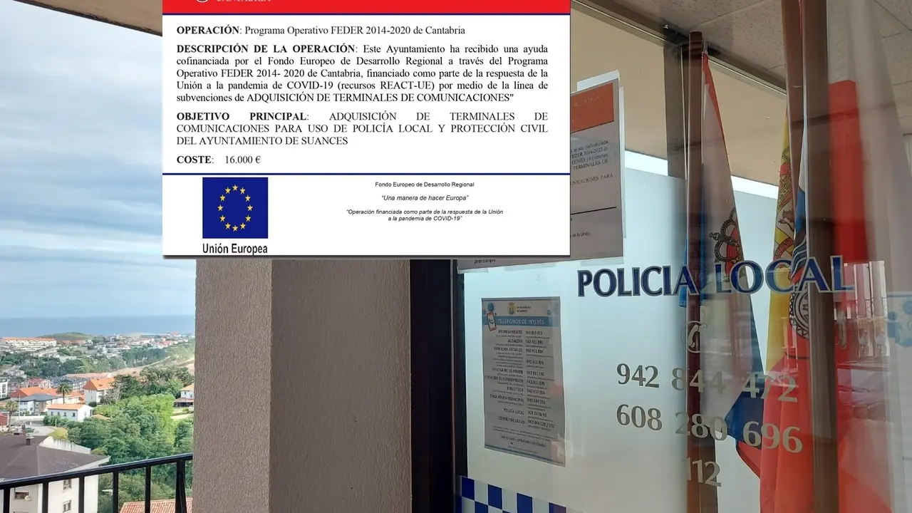 Sede de la Polic&iacute;a Local de Suances