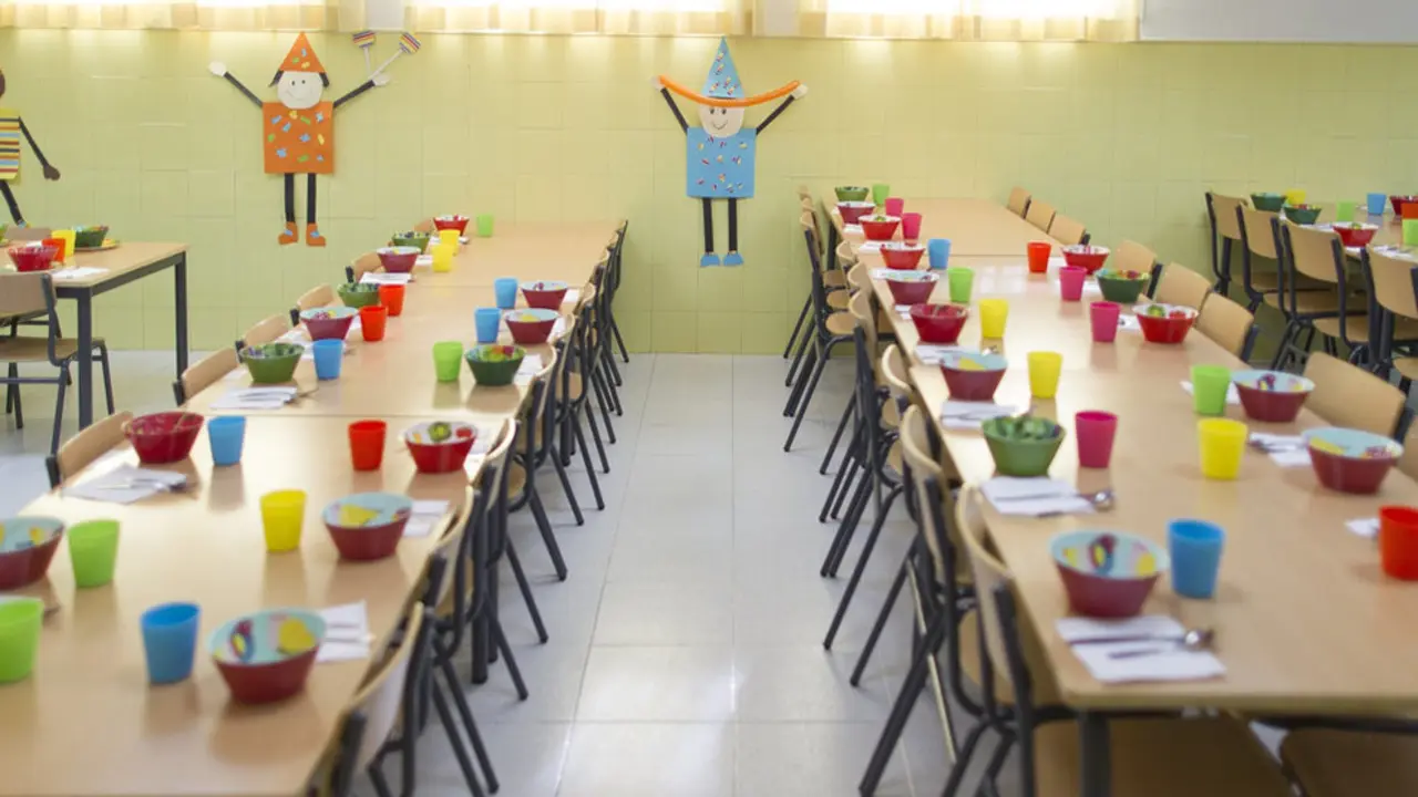 Un comedor escolar de un colegio de Madrid | Foto- Archivo