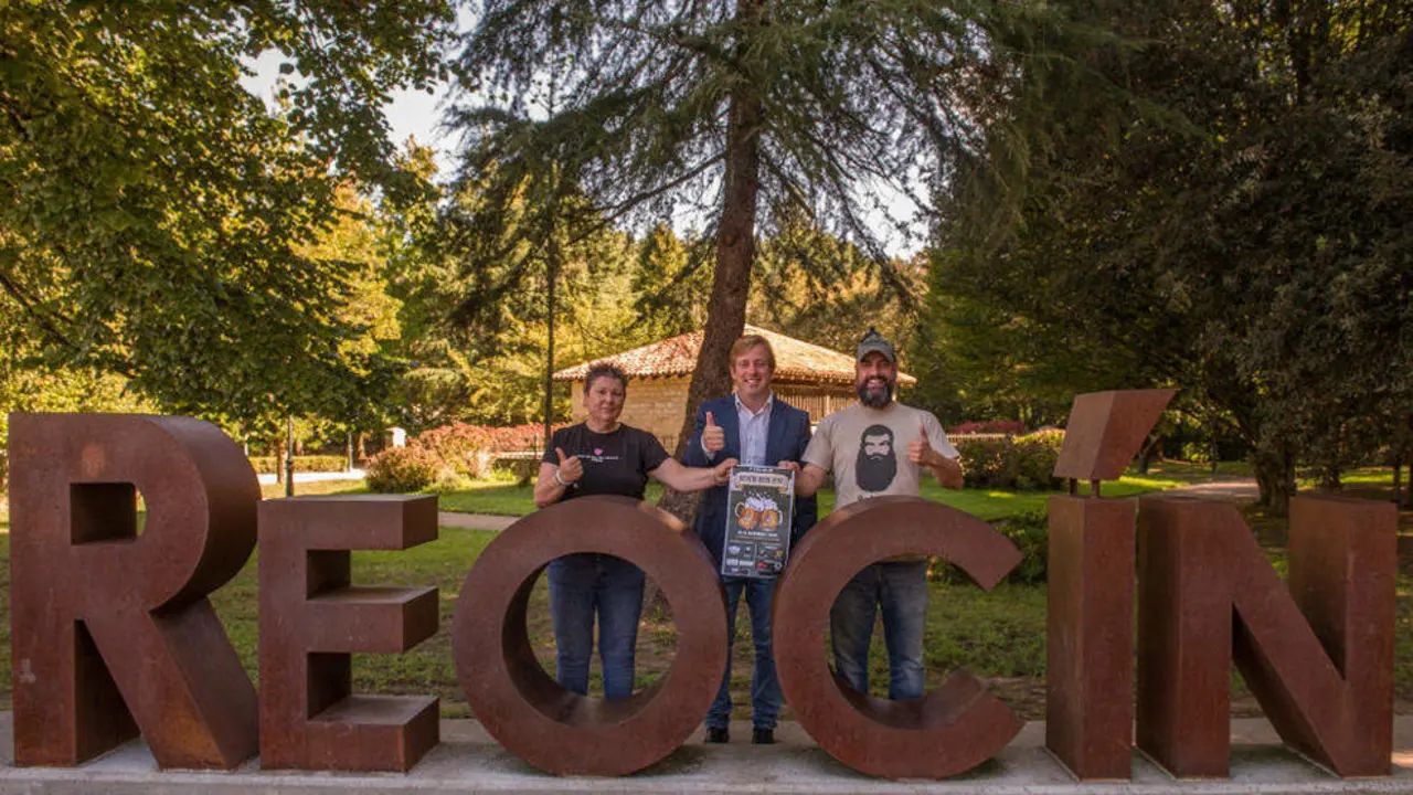 Reoc&iacute;n, letras con el nombre del municipio