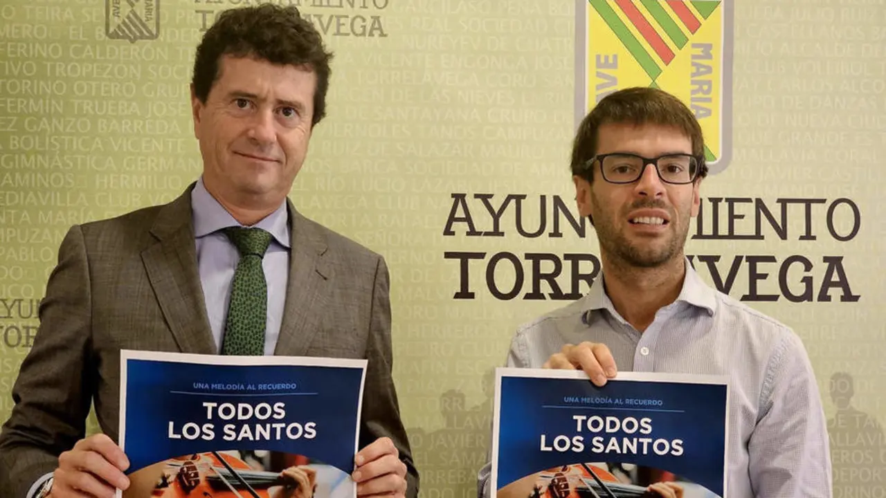 Gonzalo Trugeda y Borja Sainz presentan la sexta edici&Atilde;&sup3;n de 'Una melod&Atilde;&shy;a para el recuerdo' AYUNTAMIENTO DE TORRELAVEGA 30:10:2023