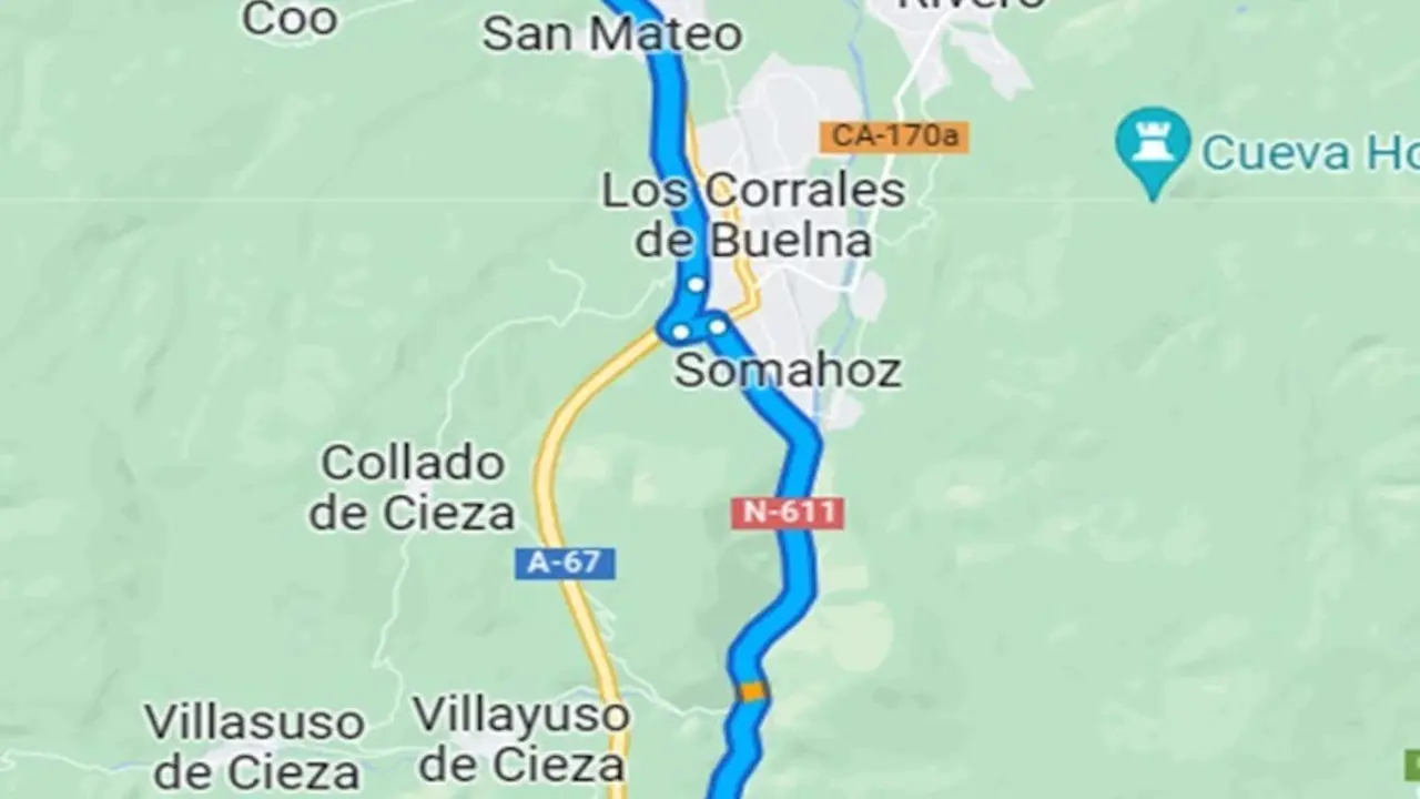 Carreteras afectadas por el corte de tr&aacute;fico