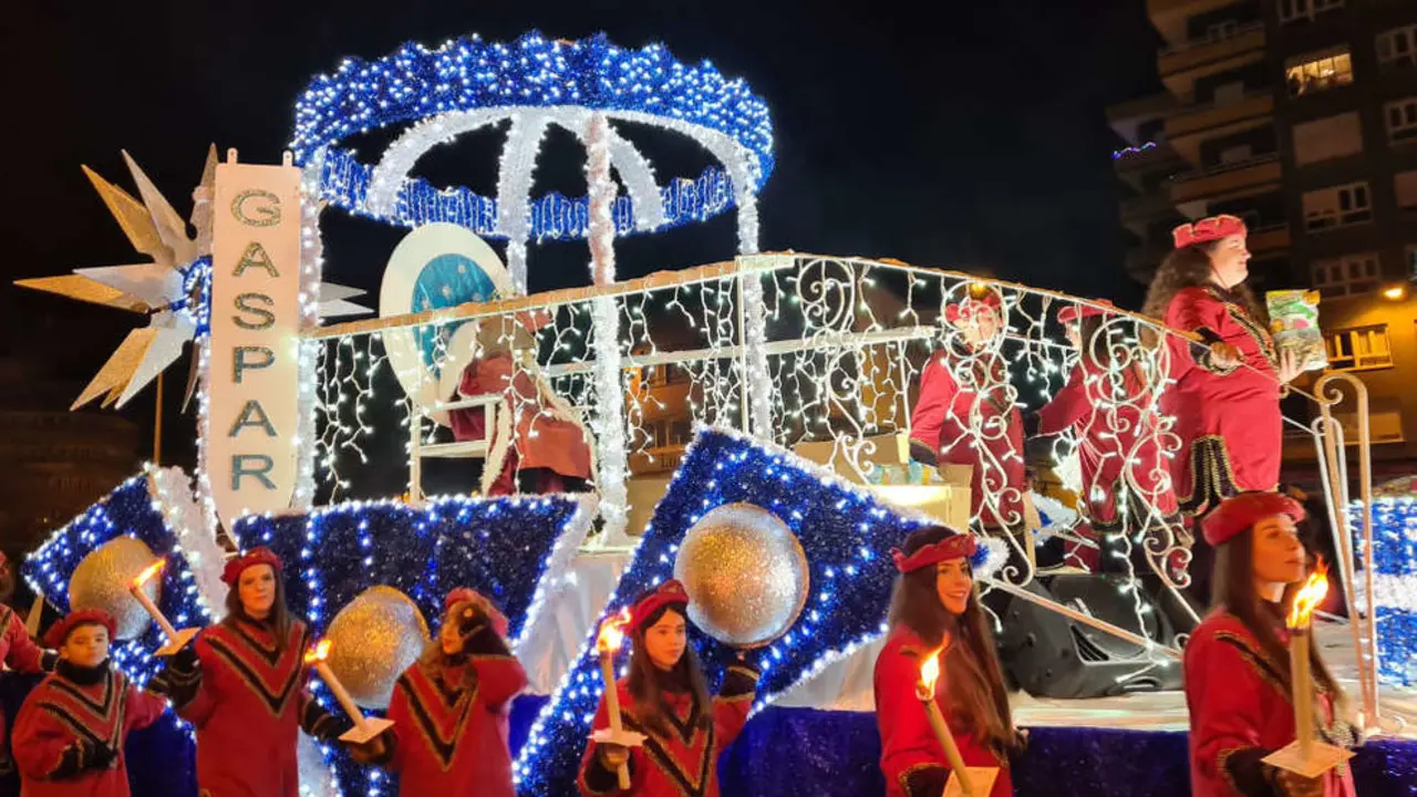 Carroza de la Cabalgata de Reyes de Torrelavega