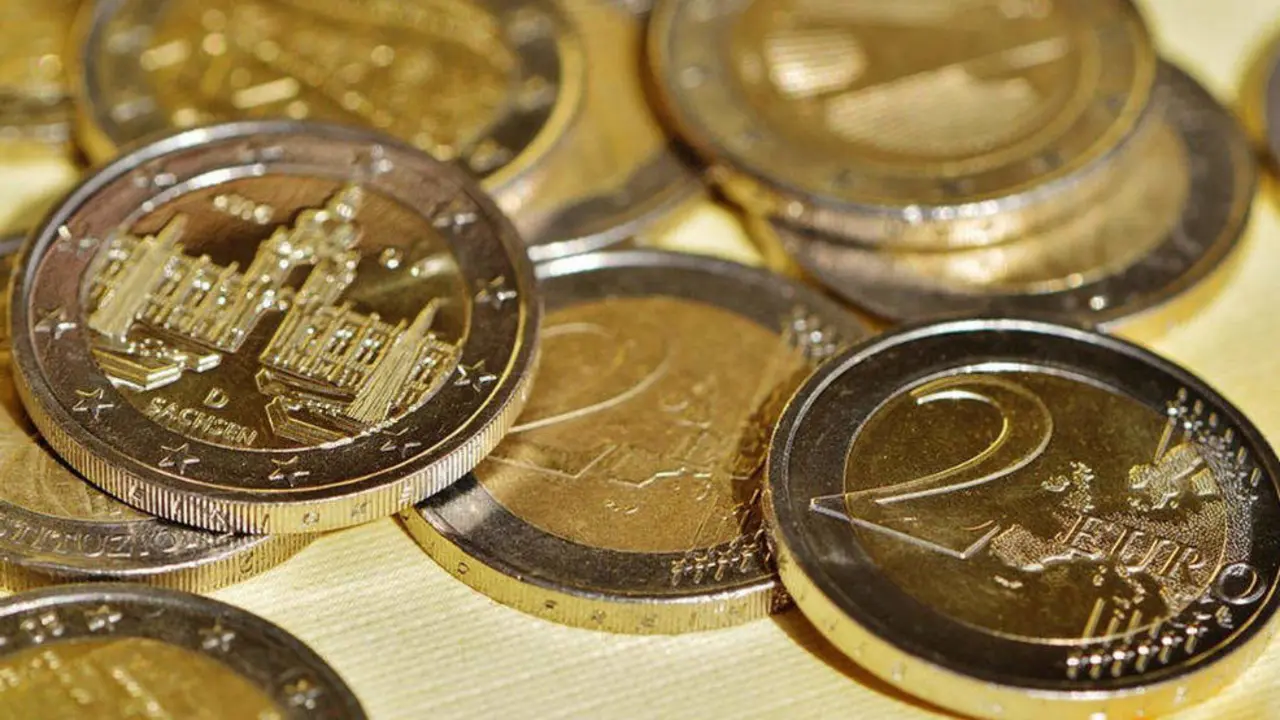 Monedas de 2 euros | Foto- Pixabay