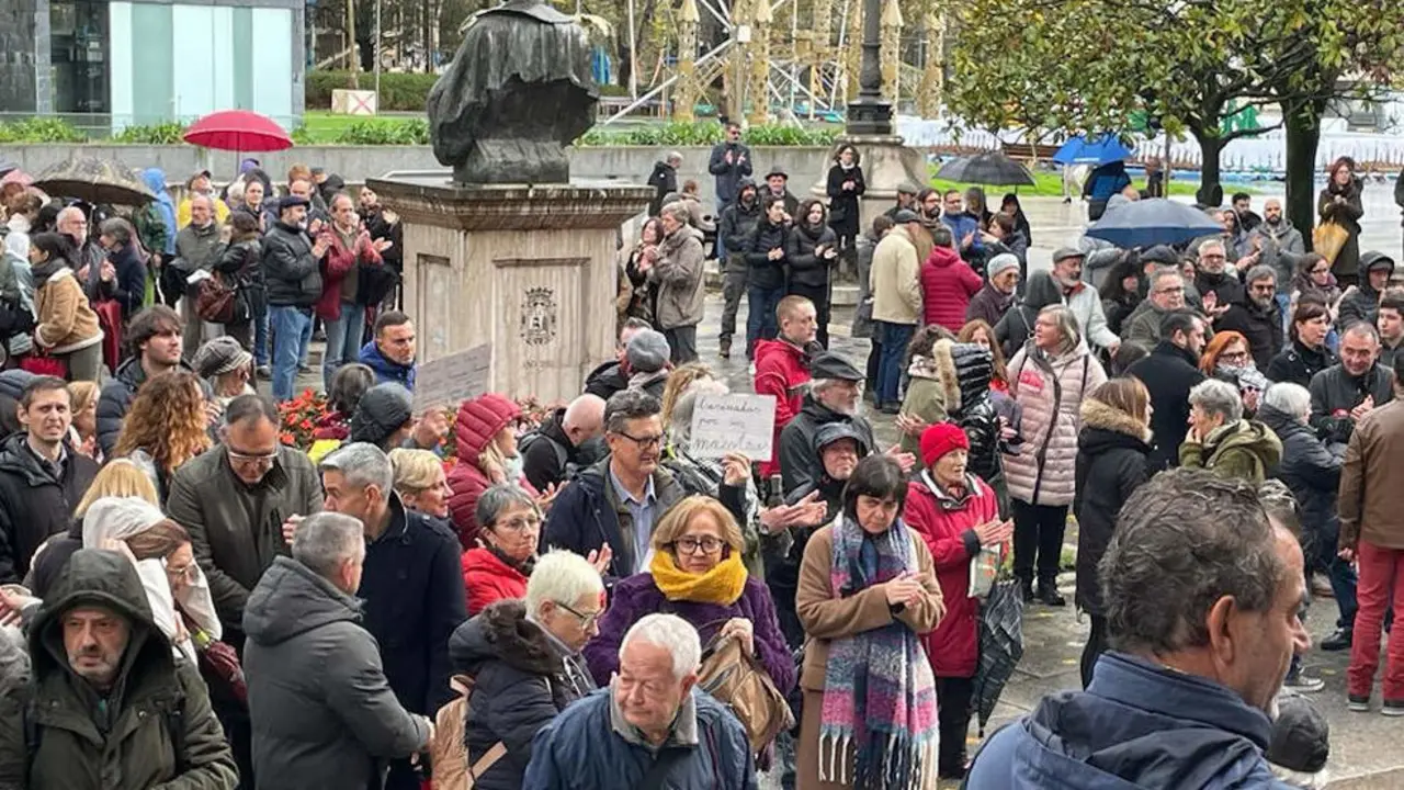 Marcha contra la derogaci&oacute;n de la Ley de Memoria Hist&oacute;rica en Santander