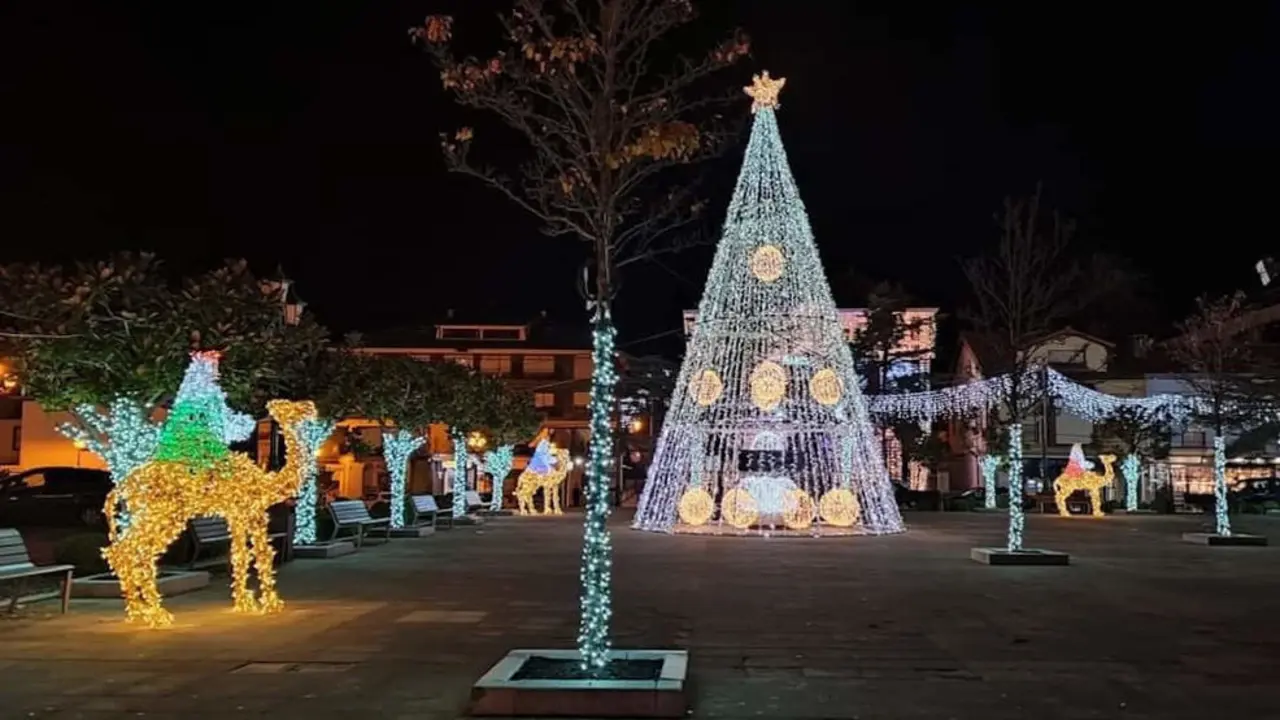 Luces de Navidad en Suances