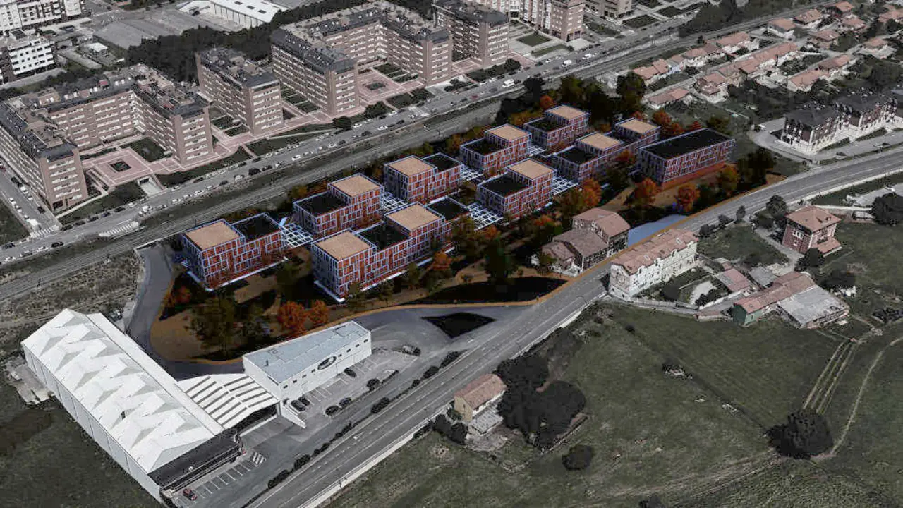 Proyecto de viviendas en el Camp&oacute;n de Pe&ntilde;acastillo