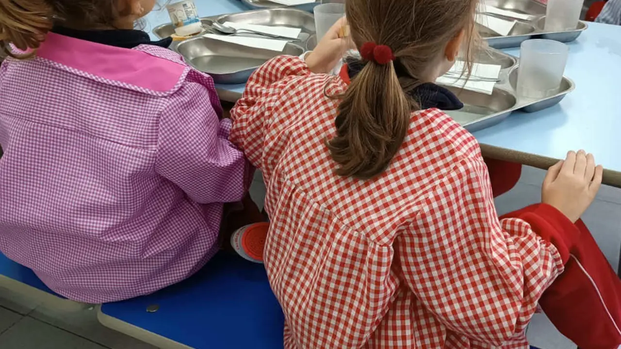 Escolares en Torrelavega