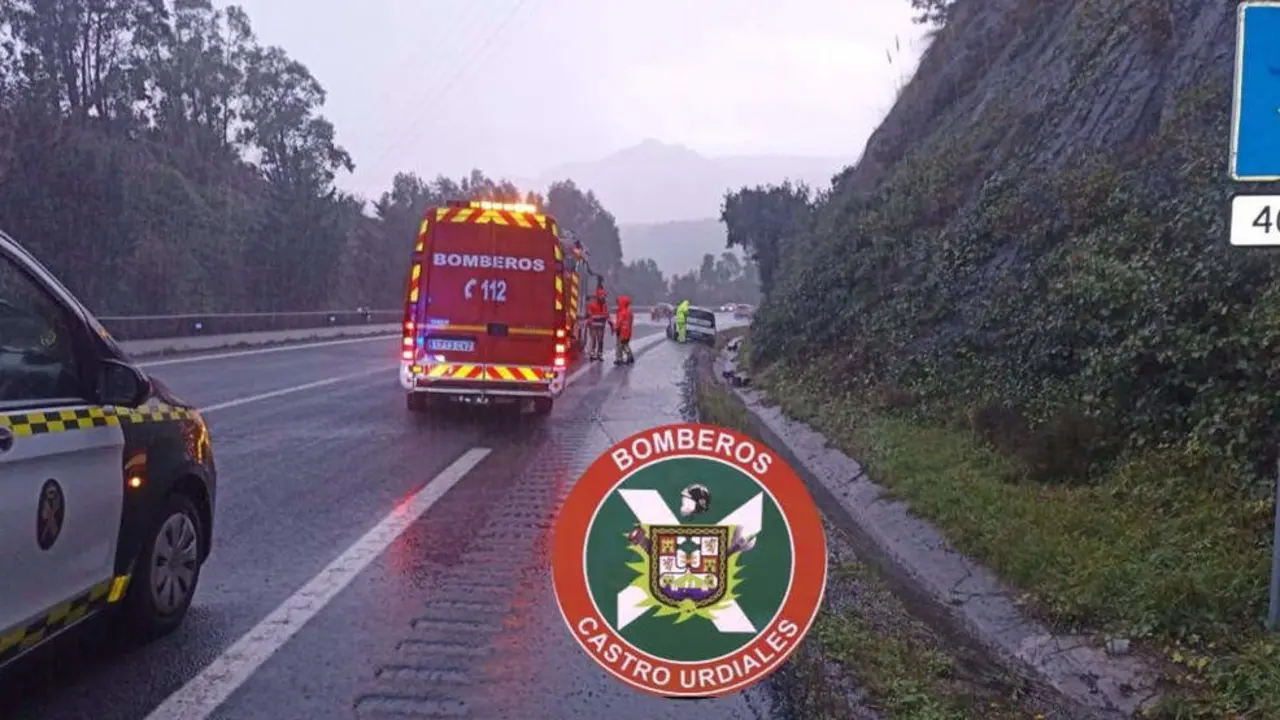  Imagen de efectivos en el lugar de los hechos