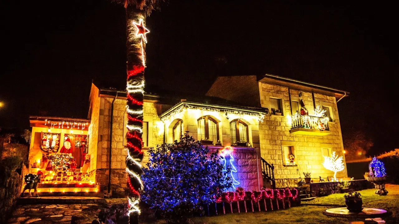 I Premio Fachadas y Jardines del Conurso de Iluminaci&oacute;n Navide&ntilde;a de Torrelavega