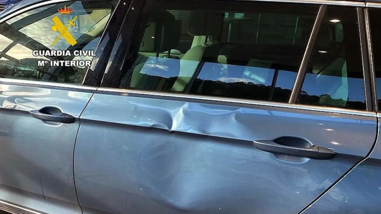 Veh&iacute;culo con desperfectos