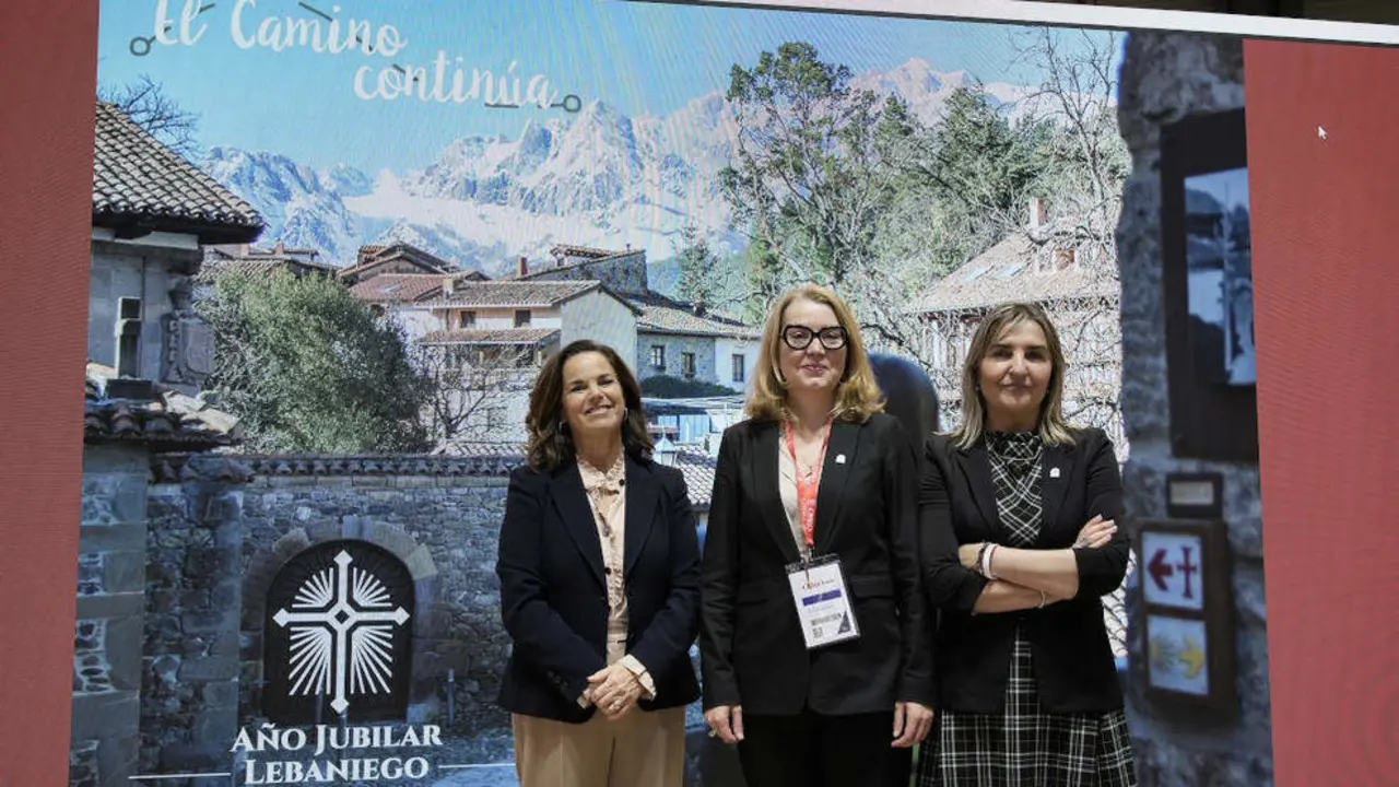 La consejera de Turismo, Eva Guillermina Fern&aacute;ndez, en Fitur