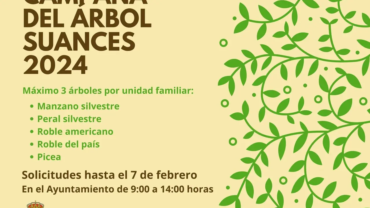 Cartel de la campa&ntilde;a del &aacute;rbol