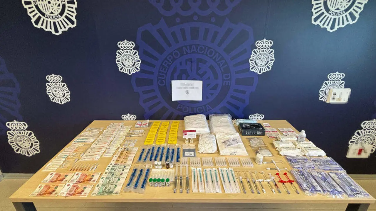 Material incautado en la cl&iacute;nica clandestina en Santander