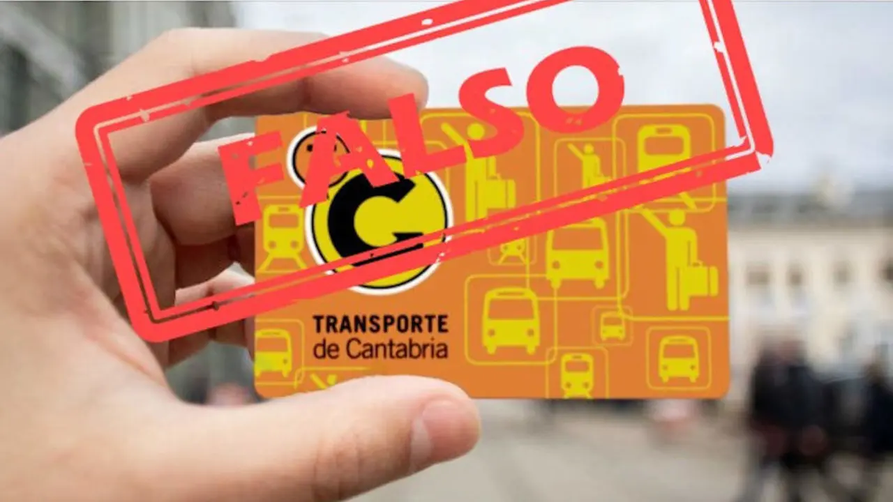 Estafa sobre la Tarjeta de Transporte de Cantabria