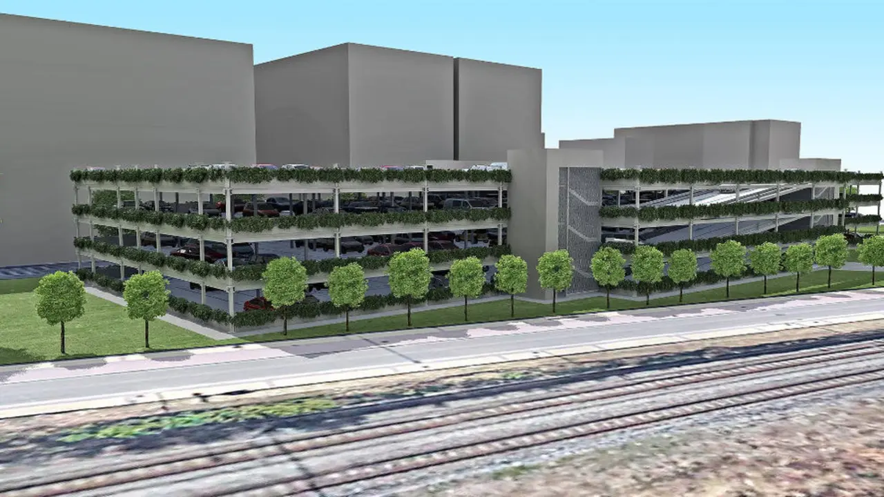 Infograf&iacute;a del parking