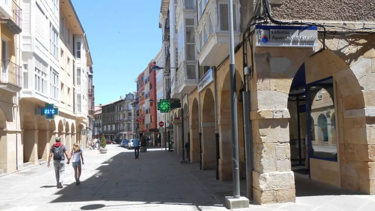 Despacho de la calle Mayor n&ordm; 28, en Reinosa