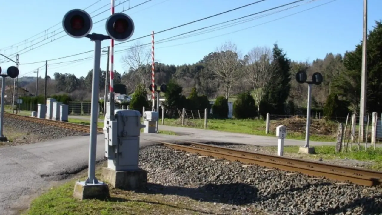 Paso a nivel de Reoc&iacute;n