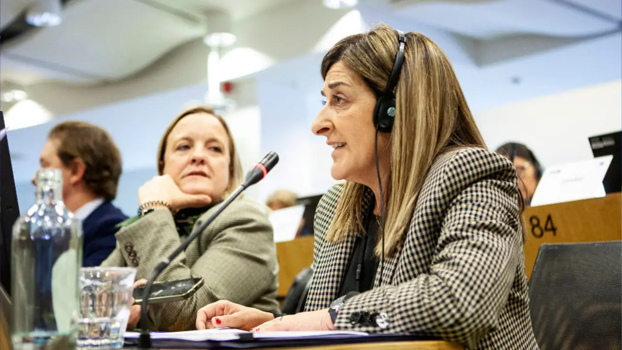 La presidenta de Cantabria, Mar&iacute;a Jos&eacute; S&aacute;enz de Buruaga, en el Comit&eacute; de las Regiones