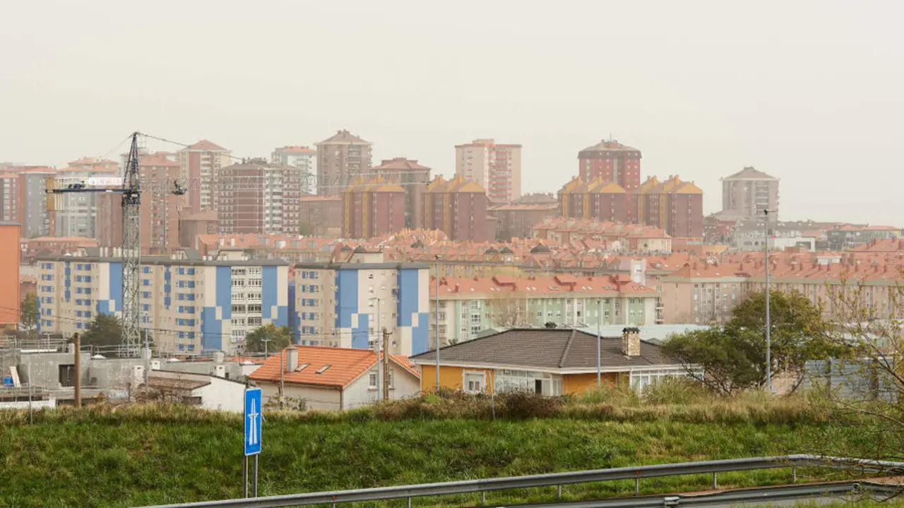 Paisaje de la ciudad de Santander