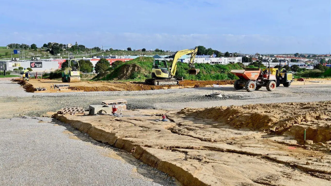 Obras de urbanizaci&oacute;n del sector 1 de El Alisal